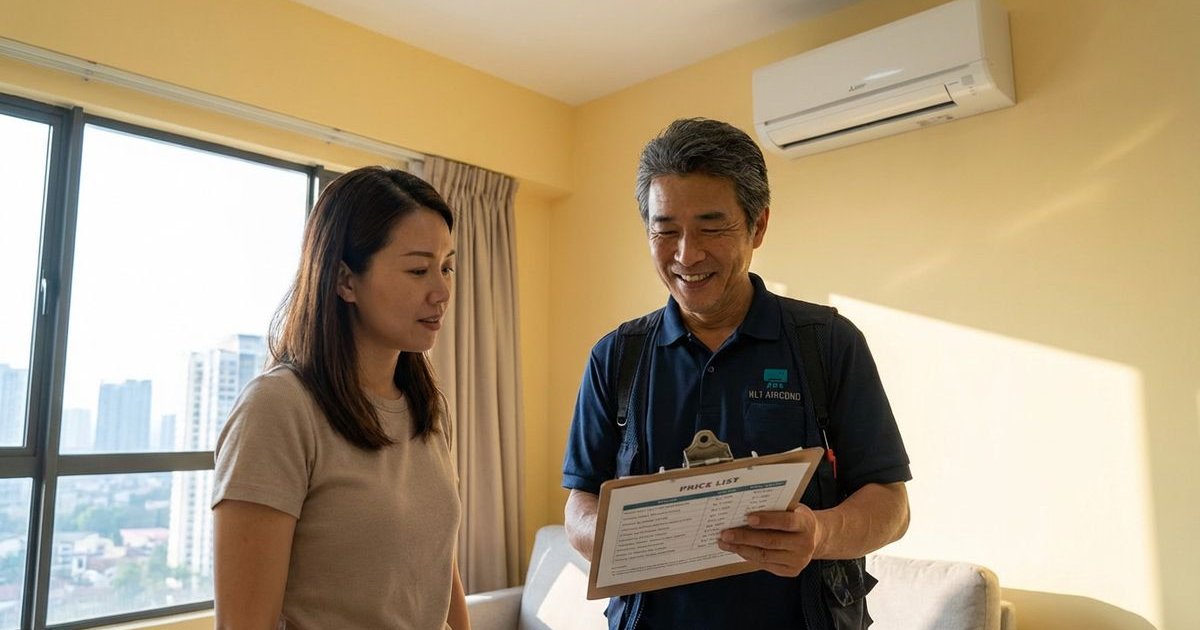 Aircond service pricing guide for Kuala Lumpur
