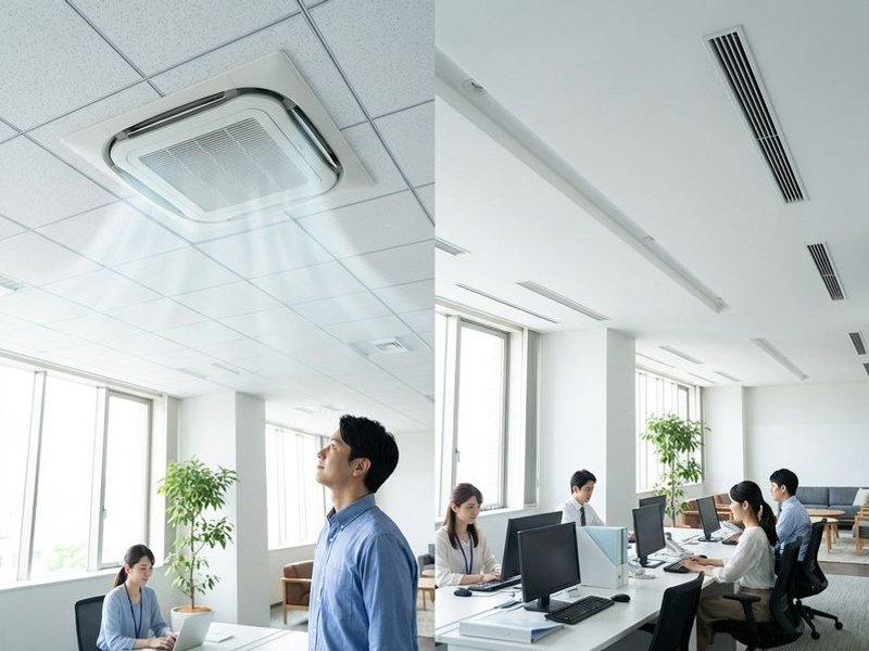 Ceiling Cassette vs Ducted Units: Which is Better for Your Business?