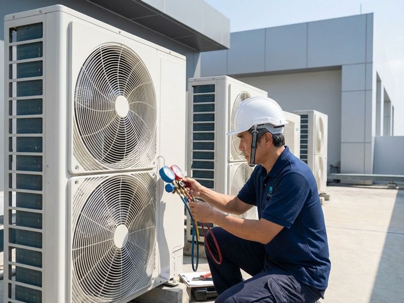 Centralized cooling system service