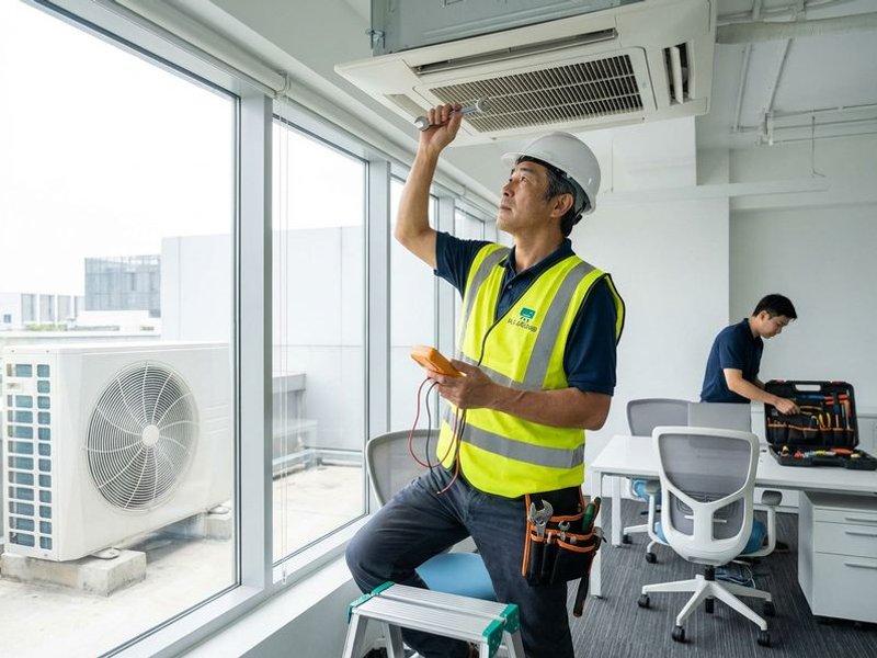 Office aircond maintenance